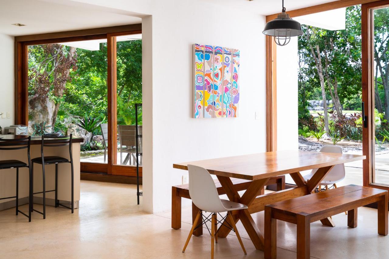 Tulum Country Club Private Villa With Pool 18 People Exteriör bild