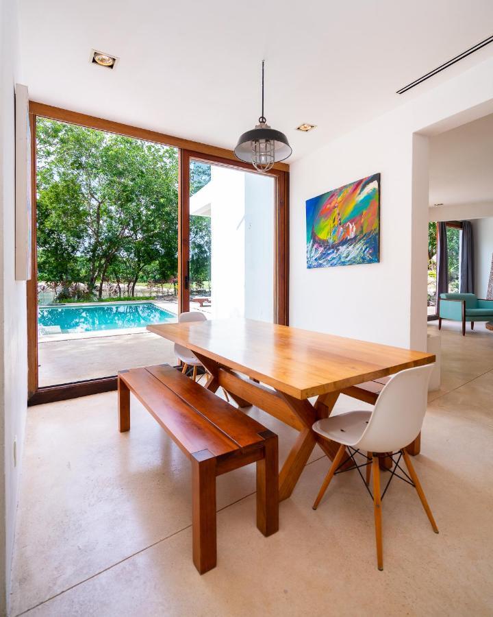 Tulum Country Club Private Villa With Pool 18 People Exteriör bild