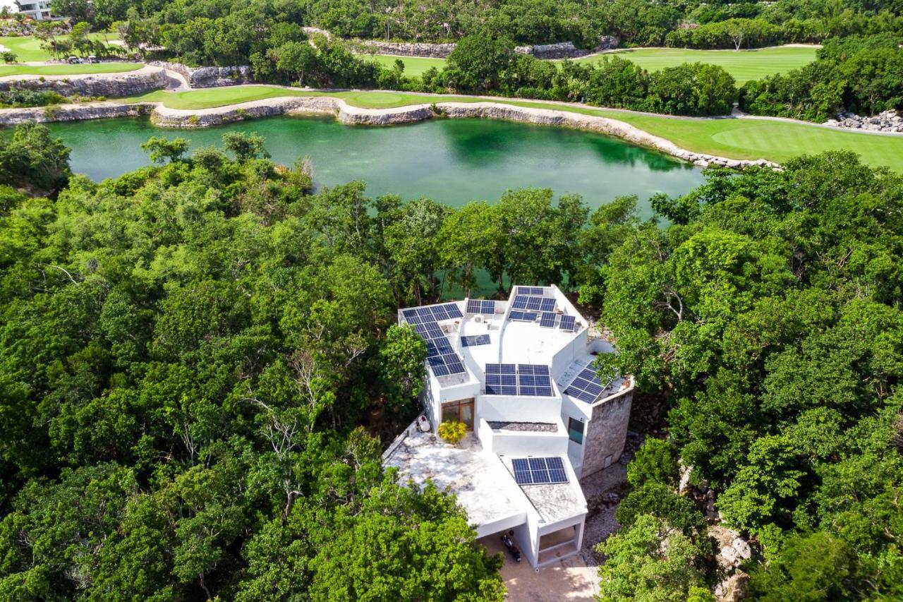 Tulum Country Club Private Villa With Pool 18 People Exteriör bild