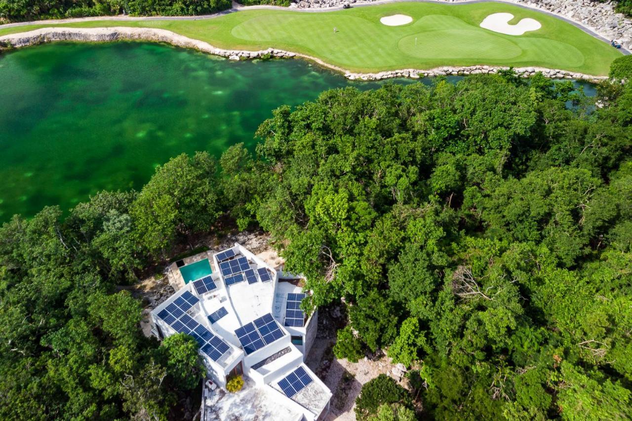 Tulum Country Club Private Villa With Pool 18 People Exteriör bild