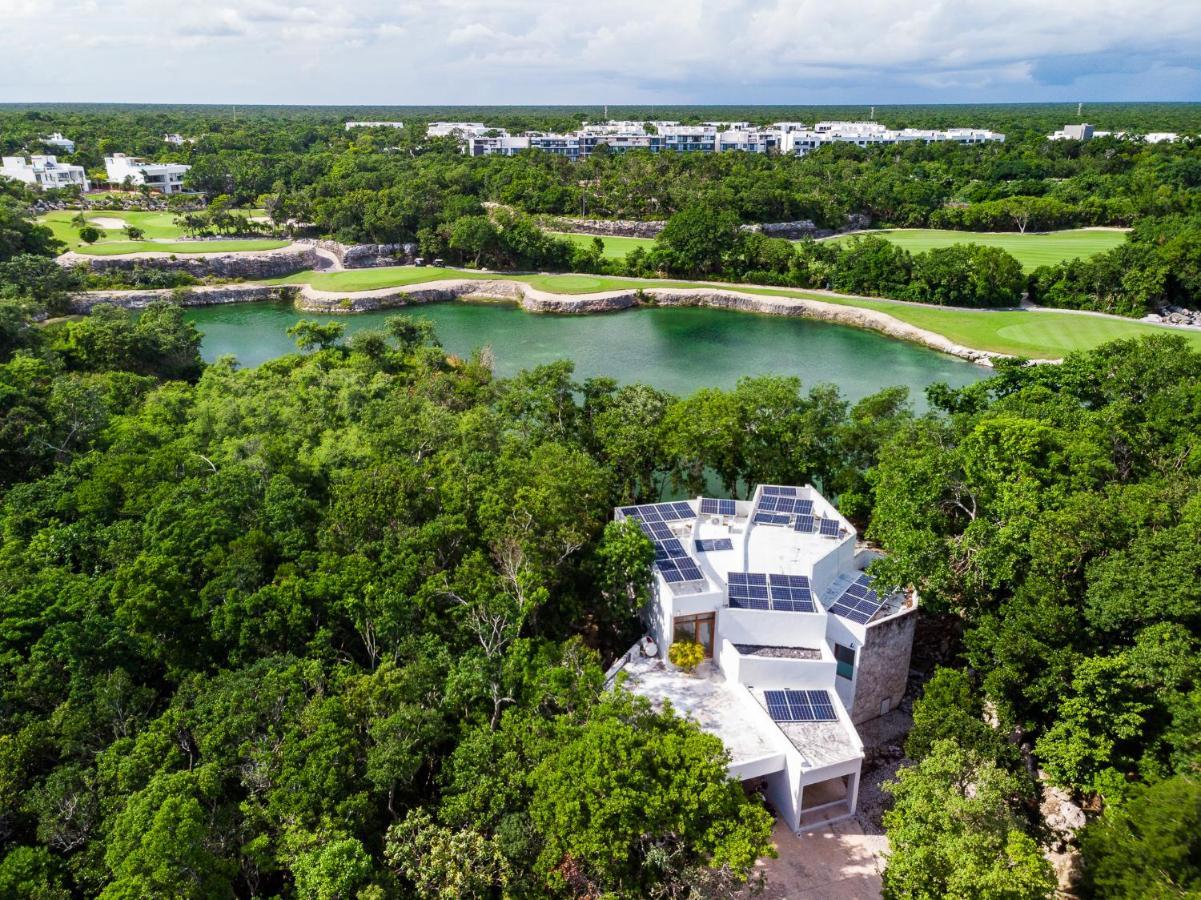 Tulum Country Club Private Villa With Pool 18 People Exteriör bild