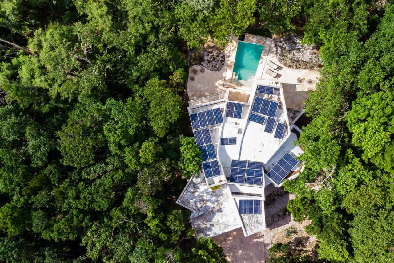 Tulum Country Club Private Villa With Pool 18 People Exteriör bild