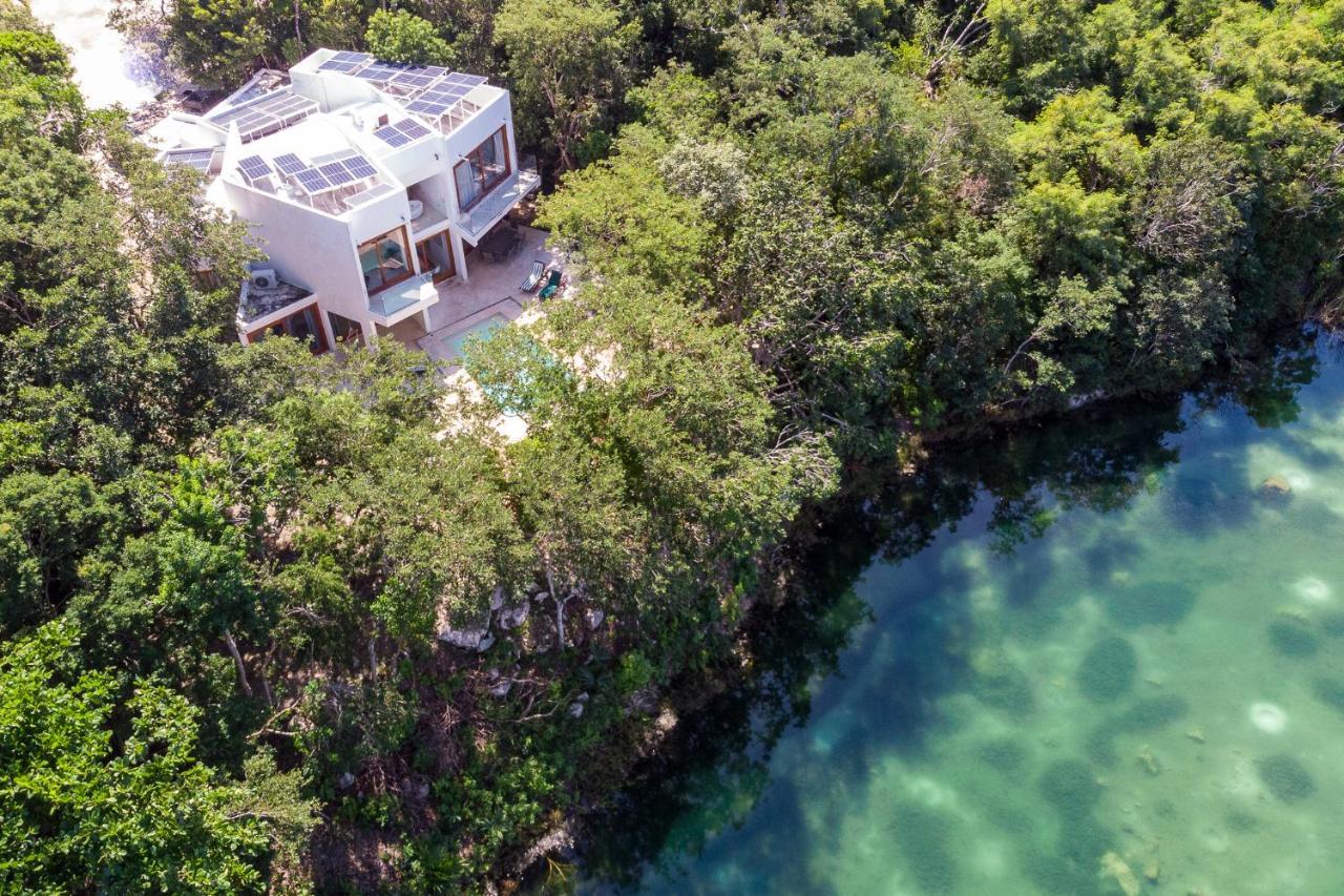Tulum Country Club Private Villa With Pool 18 People Exteriör bild