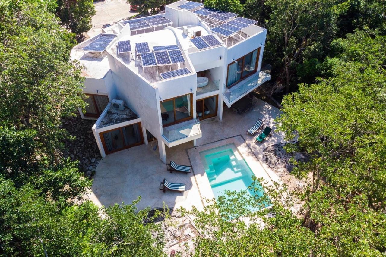 Tulum Country Club Private Villa With Pool 18 People Exteriör bild